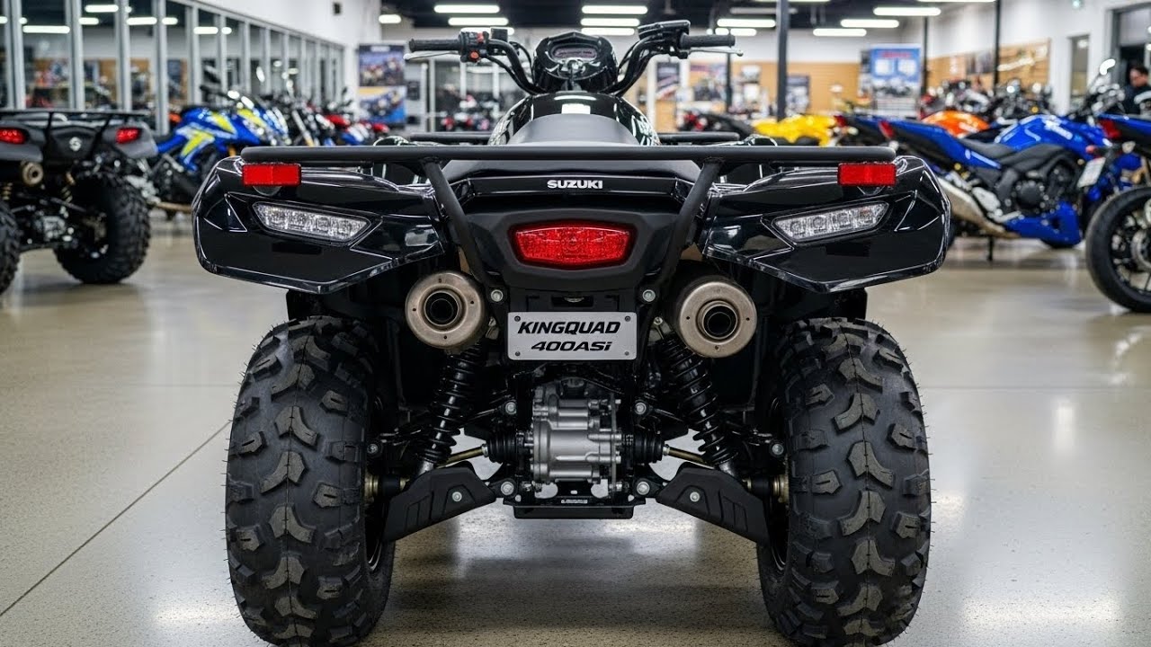 Обзор нового Suzuki KingQuad 400 ASi 2026 года | Малый двигатель, БОЛЬШАЯ производительность | Au...