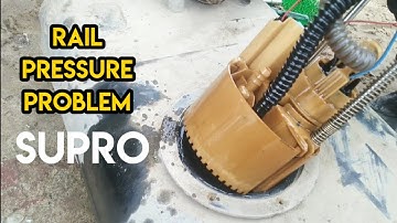 Mahindra SUPRO Starting problem || Rail Pressure Fault
