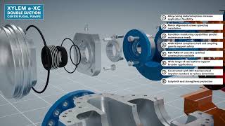Xylem e-XC Double Suction Centrifugal Pumps