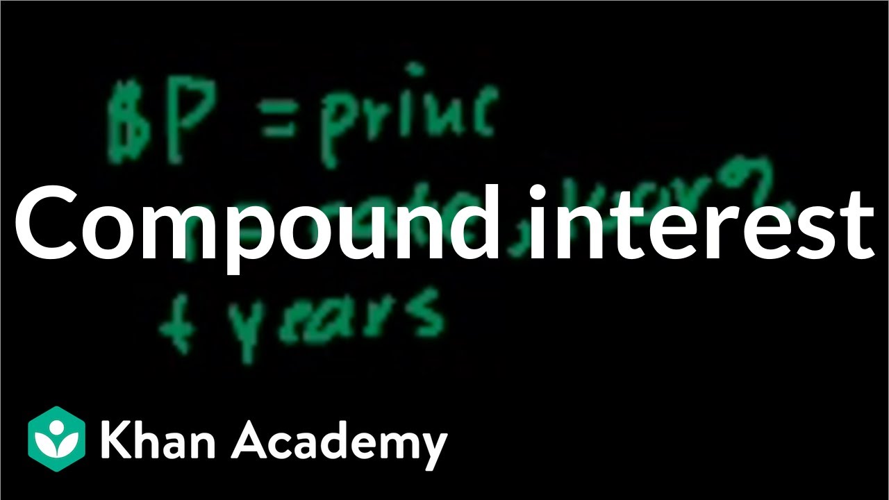 Interest Part 2 Video Interest Basics Khan Academy