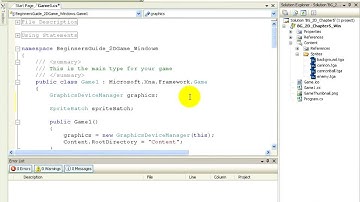 2D Tutorial, Chapter 4.1 / Beginner