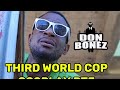 third world cop cosplay pt3 (Read yo manual)