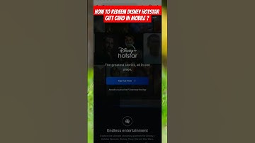 How to Redeem Hotstar Gift Card in Mobile ?  #freetip5 #shorts #hotstar