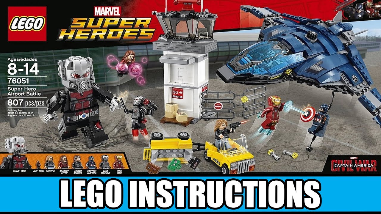 LEGO Marvel Super Hero Airport Battle Set 76051 for Women