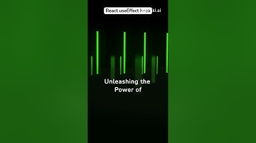 useEffect - React hooks 101 #react #science #webdev #codetips  #codingtips #interestingfacts