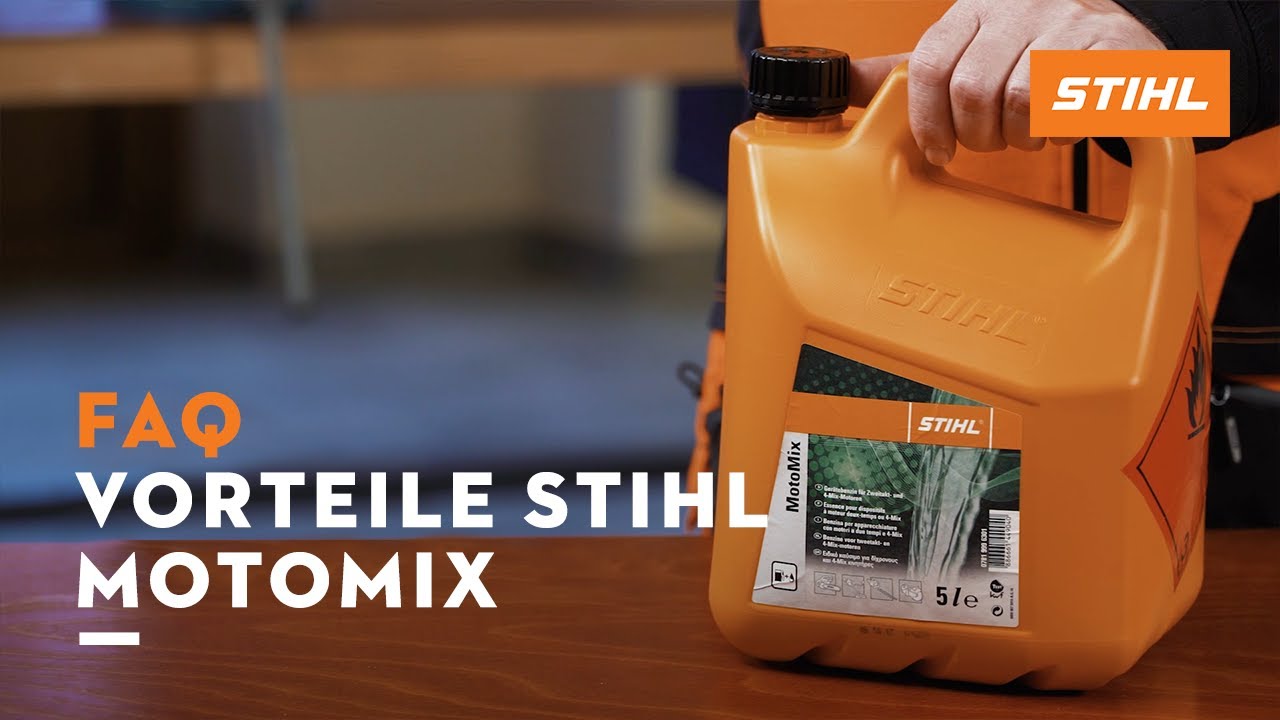STIHL MotoMix 5 Liter für Zweitakt- und 4-Mix-Motoren Kraftstoffgemisch