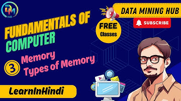 Computer Fundamental-3 | Computer Memory | Primary Memory | Secondary Memory