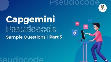 (Important)Capgemini Pseudo code Questions | How to solve Pseudo code questions? | Part 3