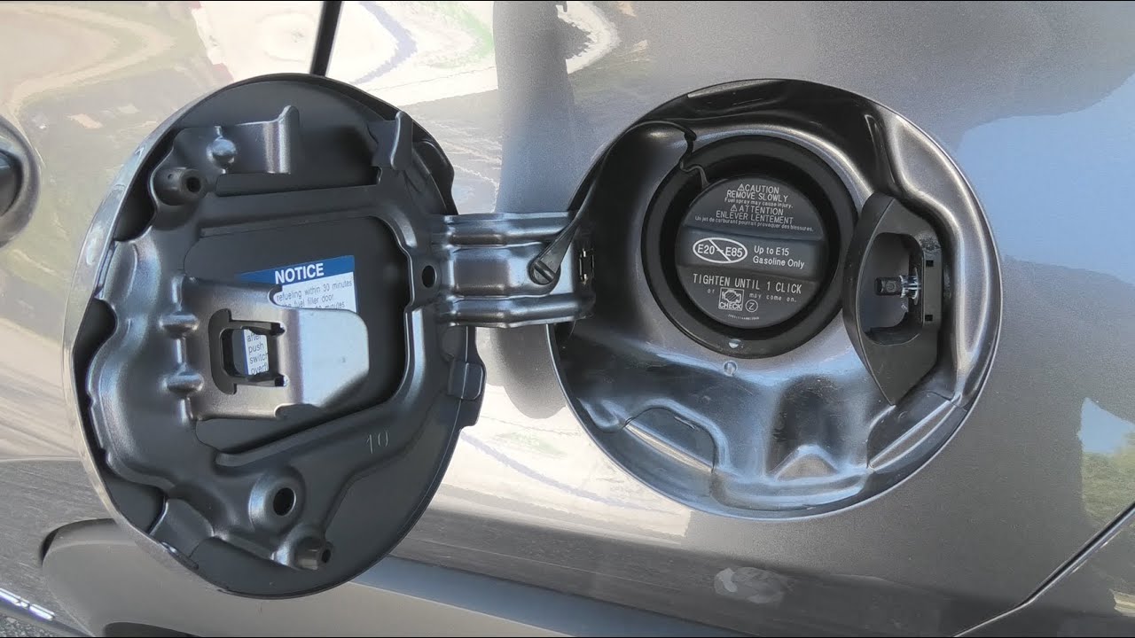 Lexus UX (20192024) How To Open Stuck Gas/Fuel Tank Door From Inside
