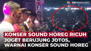 Ricuh! Tawuran Warnai Konser Sound Horeg di Lumajang, Acara Dibubarkan | OneNews Update