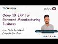 Odoo 19 ERP for Garment Manufacturing Business - Smart Manufacturing Workflow