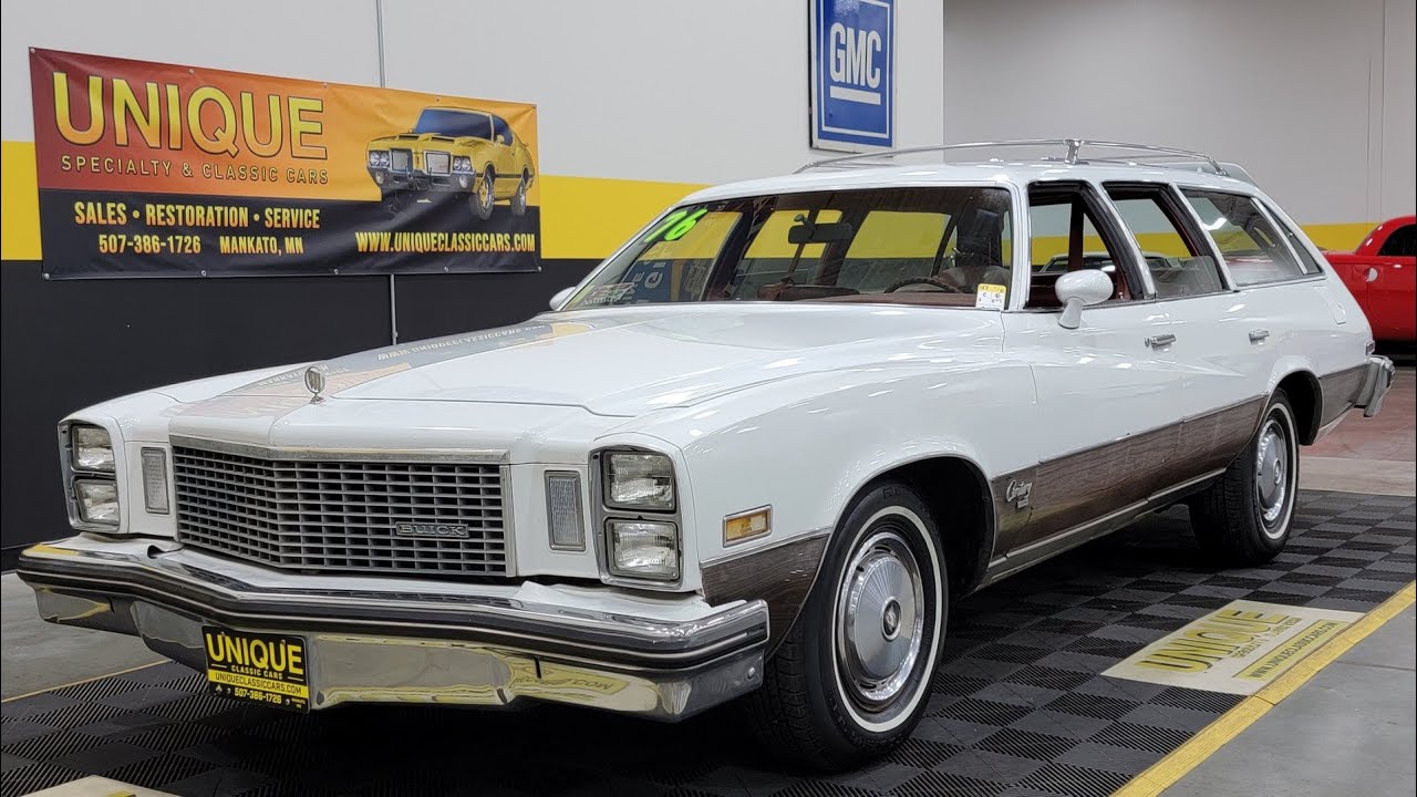 1976 Buick Century Custom Wagon For Sale 14,900 YouTube