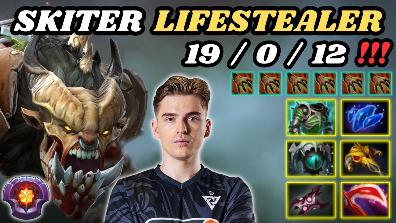 🔥 Skiter Lifestealer Hard Carry Highlights 7.34d 🔥 Timbersaw Rage EZ Lane - Dota 2