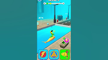 superhero transform shift game in short video part # 2