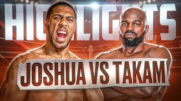 Heavyweight Boxing! Anthony Joshua (UK) vs Carlos Takam (FRANCE) | Fight Highlights