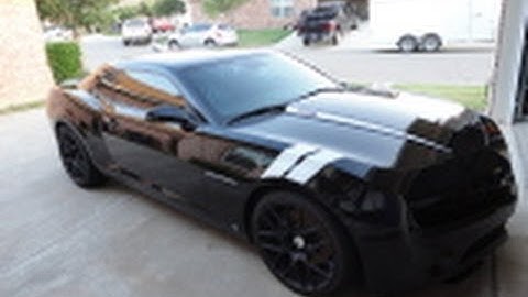 2010 2LT/RS V6 Camaro CUSTOM Supercharged System - GoPro Test Video