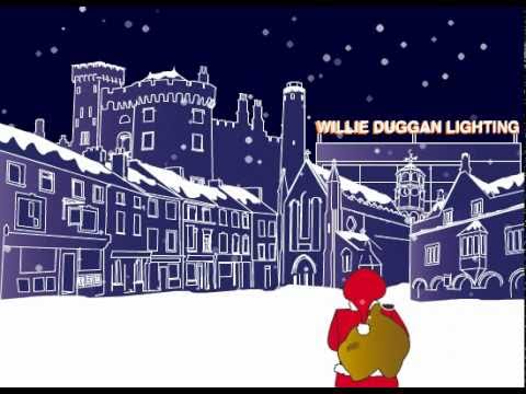 Willie Duggan Lighting Christmas Card