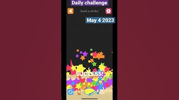 Squiggle drop - daily challenge may 4 | bowl a strike #applearcade #dinsun #squiggledrop