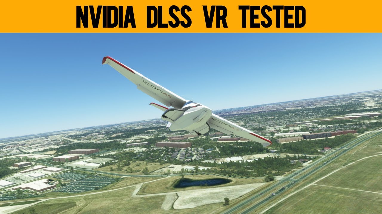MSFS SIM UPDATE 10 BETA: NVIDIA DLSS VR FPS Stats