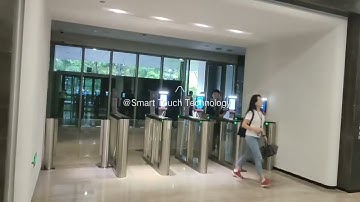 Face recognition integrated with Swing Barrier for payroll attendance in HR and BCA Epss System