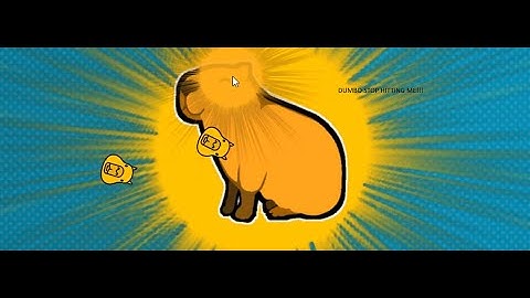 Playing capybara clicker for the first time in my life (it was awesome)