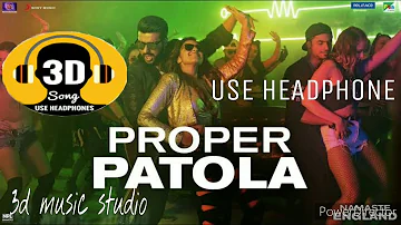 Proper patola ( 3d Audio ) badshah song