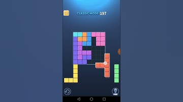 Block Puzzle King Classic Level 197 Walkthrough Solution