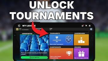 How To Unlock Tournaments In FC Mobile (2025)