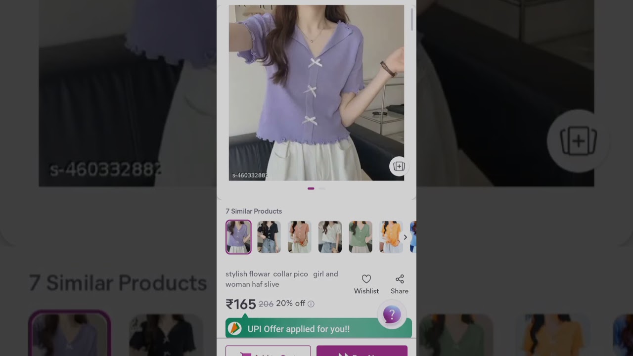 KOREAN TOPS FOR GIRLS #meesho 💖