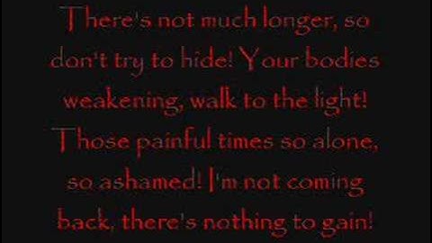Waking The Demon - Bullet For My Valentine (Lyrics)