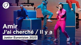 Amir - J'ai Cherché / Il Y A (Interval) 🇫🇷 | Junior Eurovision 2023 | #JESC2023