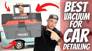 Best VACUUM for your car | Best wet dry vacuum for Car Detailing!