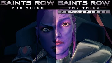 Saints Row®: The Third™ Remastered Vs Original 50/50 - Gangstas in Space ALL CUTSCENES [4K UHD]