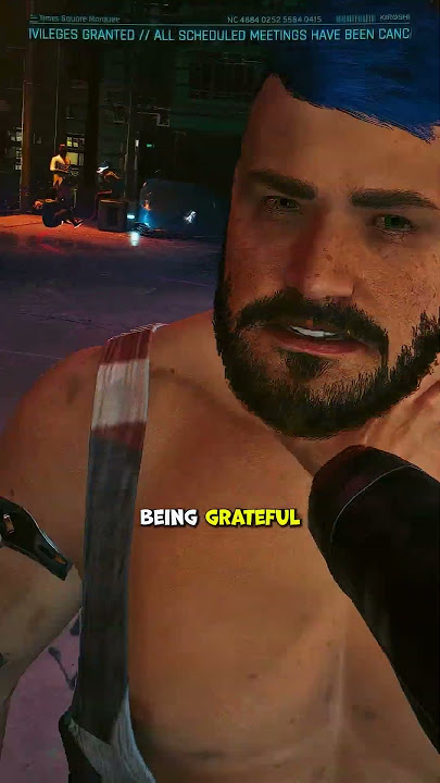 Carter Smith and the Tragic Corpo Secret in Cyberpunk #cyberpunk2077