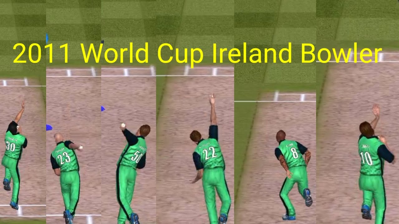 World Cup 2011 Ireland Legends Bowler || Real Bowling Action || - YouTube