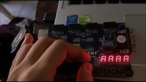 Decodificador binario a hexadecimal display 7 segmentos DD