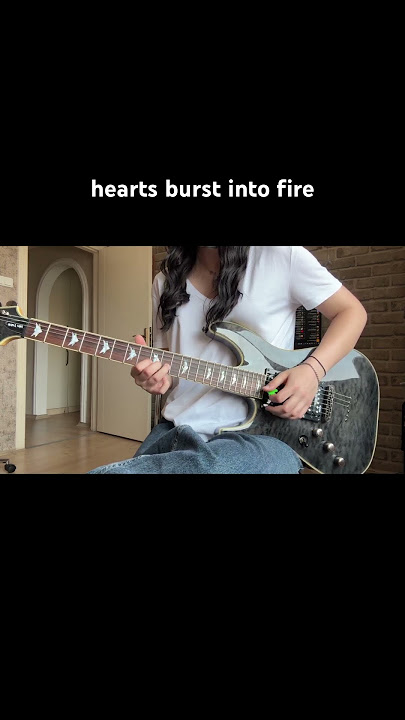 bullet for my valentine - hearts burst into fire cover         #guitarcover #guitar #guitarist #solo