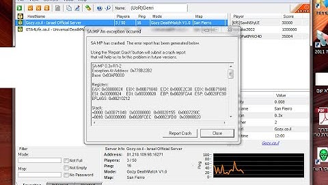 Как исправить REPORT CRASH в самп?исправляем ошибку!