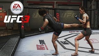 EA Sports UFC 3 - 3 Cool Kickboxing Combos You Should Try!