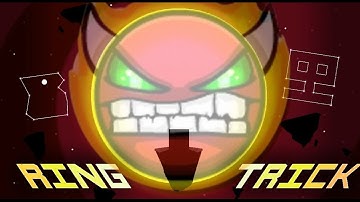 Hard Demon Alphabet #18 - Ring Trick by Zoroa 100% (All coins) - Geometry Dash 2.2