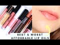 Best & Worst Affordable Lip Oils