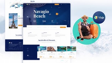 Viaje - Travel and Tour HTML Template | Themeforest Website Templates and Themes