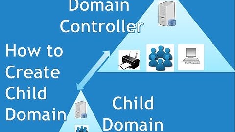 Live:-How to create child domain in windows server step by step in  Hindi