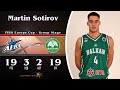 2023.10.25 Martin Sotirov vs. Alba Fehervar (19pts, 3reb, 2ast, 19eff)