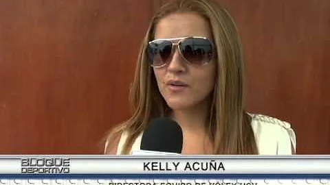 Kelly Acua feliz con rendimiento del equipo de vle...