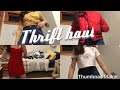 Try-on haul (thrifting edition!)