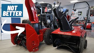 Celebrity Single Stage vs Two Stage Snowblower Profile