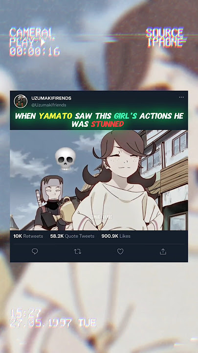 😳 When YAMATO saw this GIRL'S Action He Was STUNNED #yamato #narutoshippuden #animeshorts