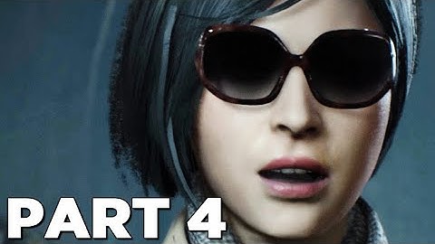 RESIDENT EVIL 2 REMAKE Walkthrough Gameplay Part 4 - ADA WONG ((RE2 LEON)