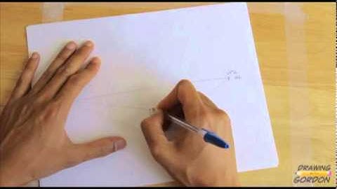 How to draw in Three Point Perspective Tutorial